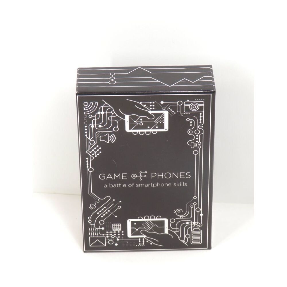 Game of Phones Card Game Scavenger Hunt
